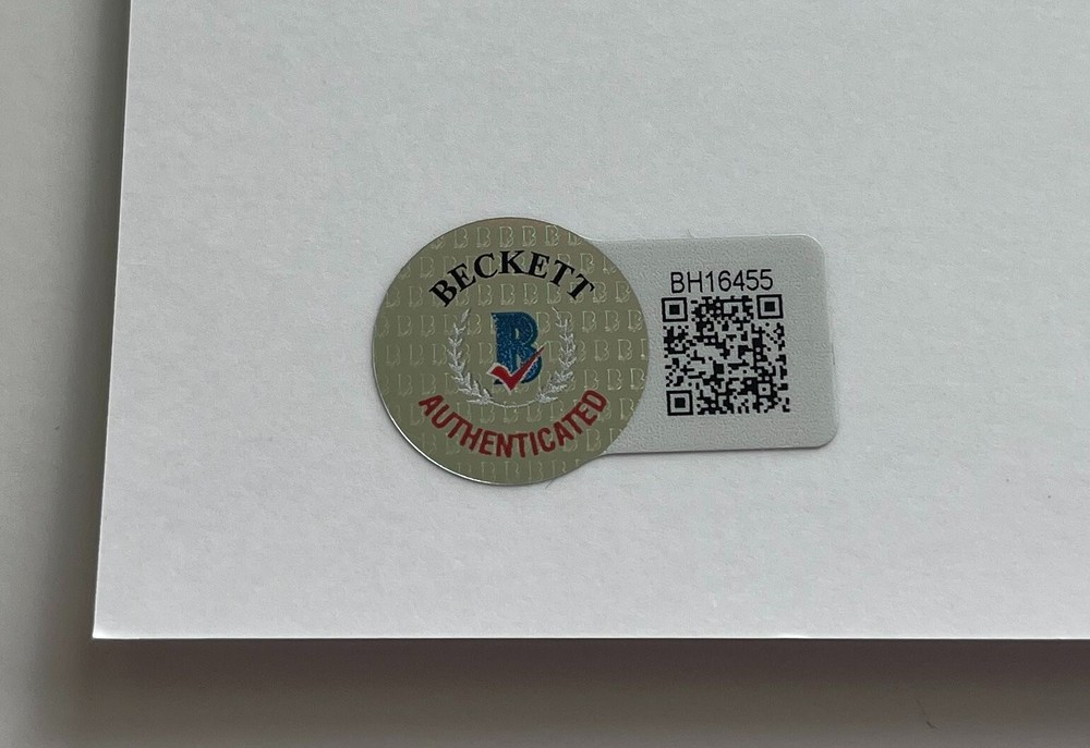 JEFFREY WRIGHT "MONK" SIGNED AMERICAN FICTION SCRIPT w/EXACT PROOF & BECKETT COA