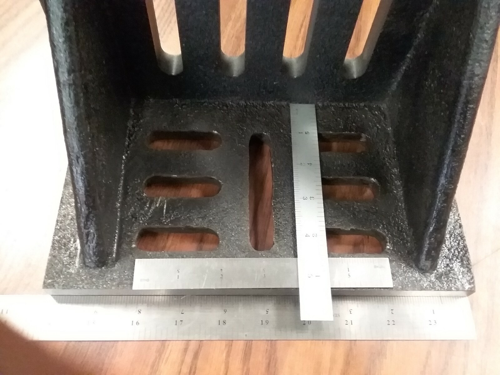 Slotted Angle Plate webbed End 10x8x6" high tensil accurate ground SAPW-1086-new