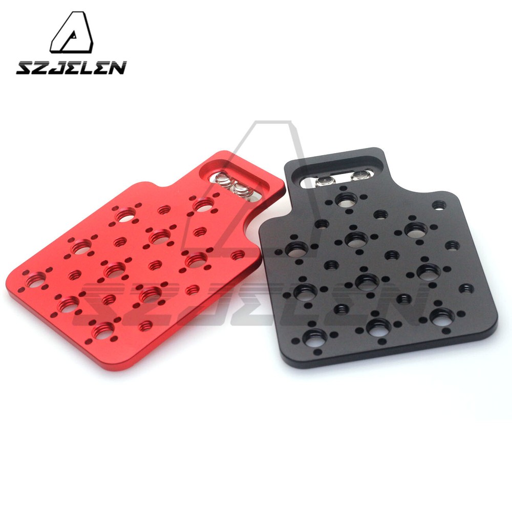 Camera 3/8”Thread Extension Side Universal Small Plate，Switching Mounting Camera