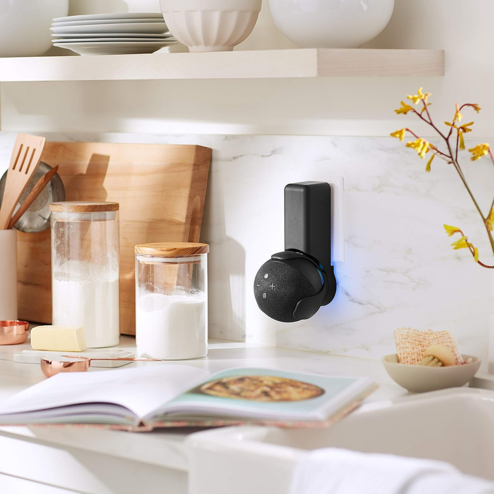 Made for Amazon Outlet Hanger, Black, for Echo Dot (4Th Generation)