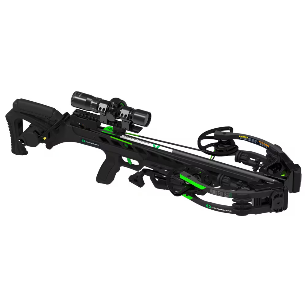Centerpoint Amped G2D Crossbow, Compact Design, High Performance (C0013)