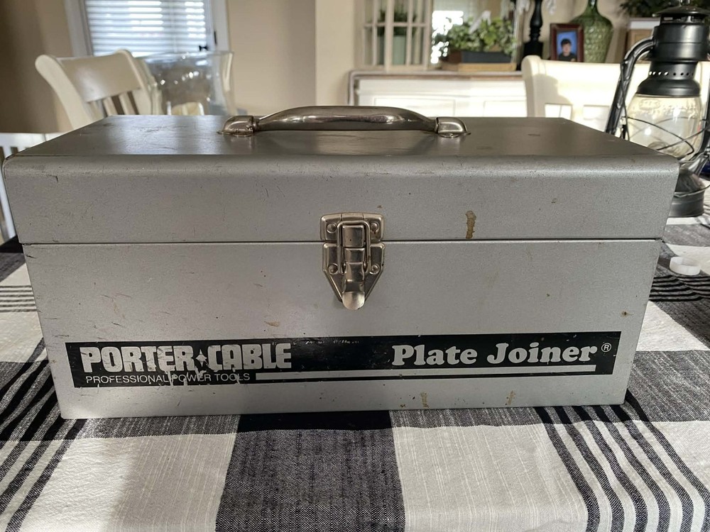 Porter Cable Model 555 Plate Joiner w/ Case Very nice!