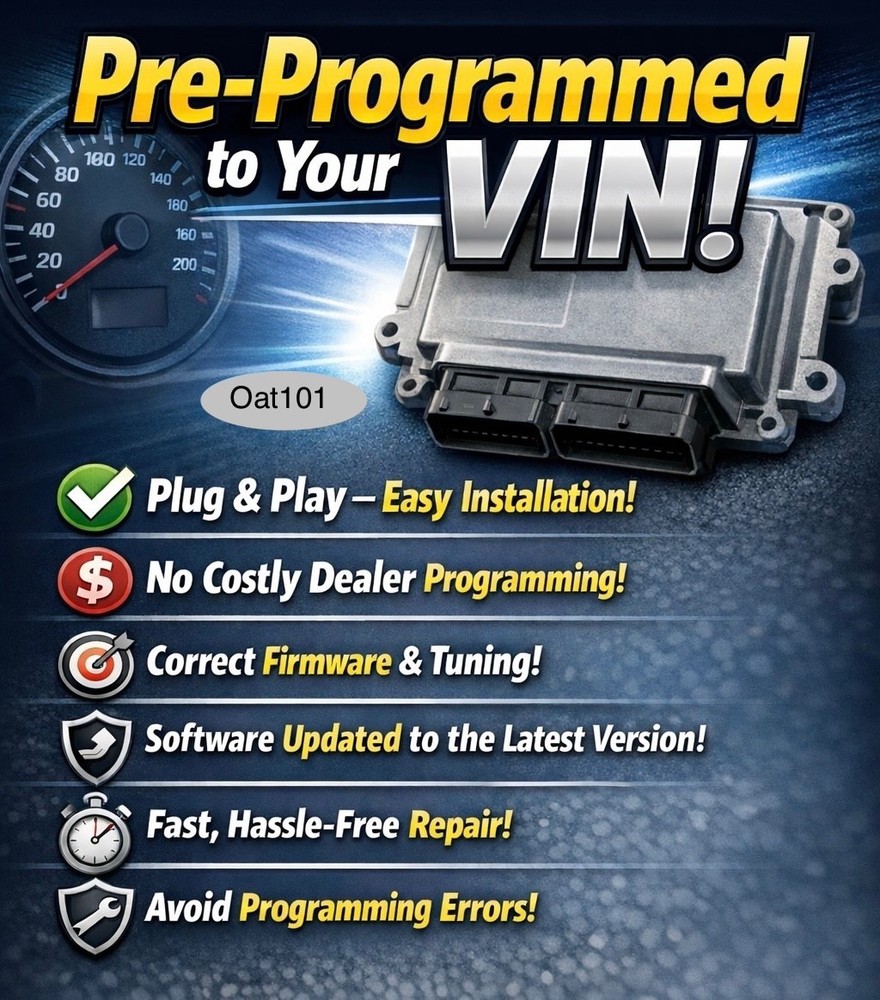 Engine Computer Vin Programmed 2002 Jeep Liberty 56041606AH 3.7L AT PCM ECU