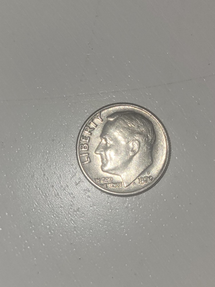 1970 Roosevelt Dime Errors In "We" And "Trust"