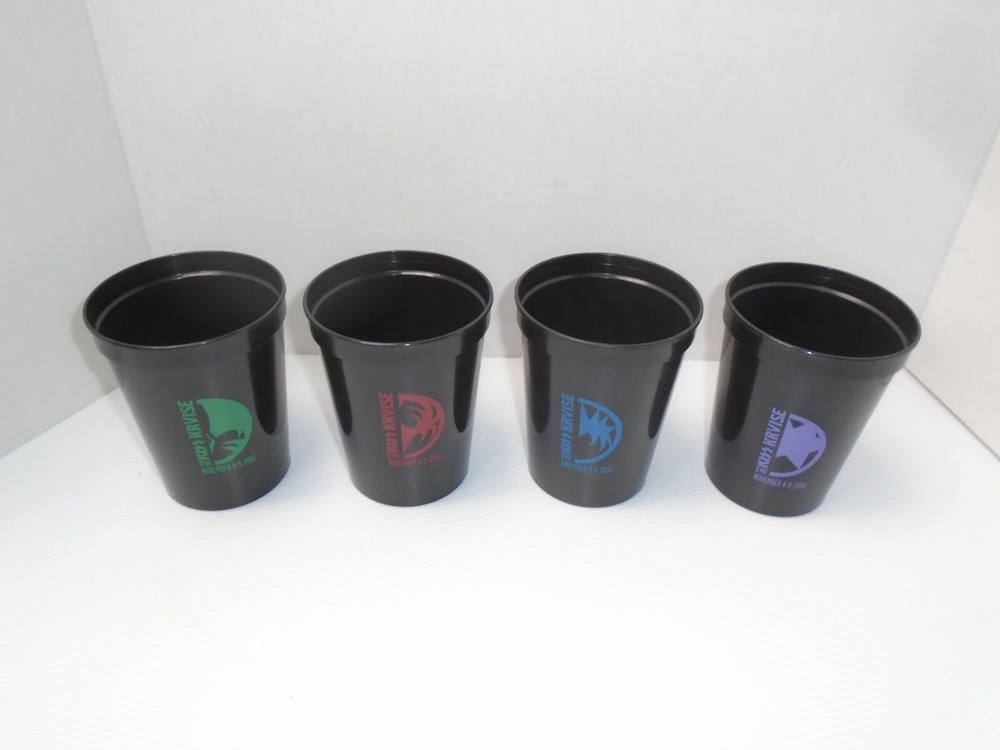 KISS KRUISE VI CUP SET 2016 - GENE SIMMONS PAUL STANLEY ERIC SINGER THAYER