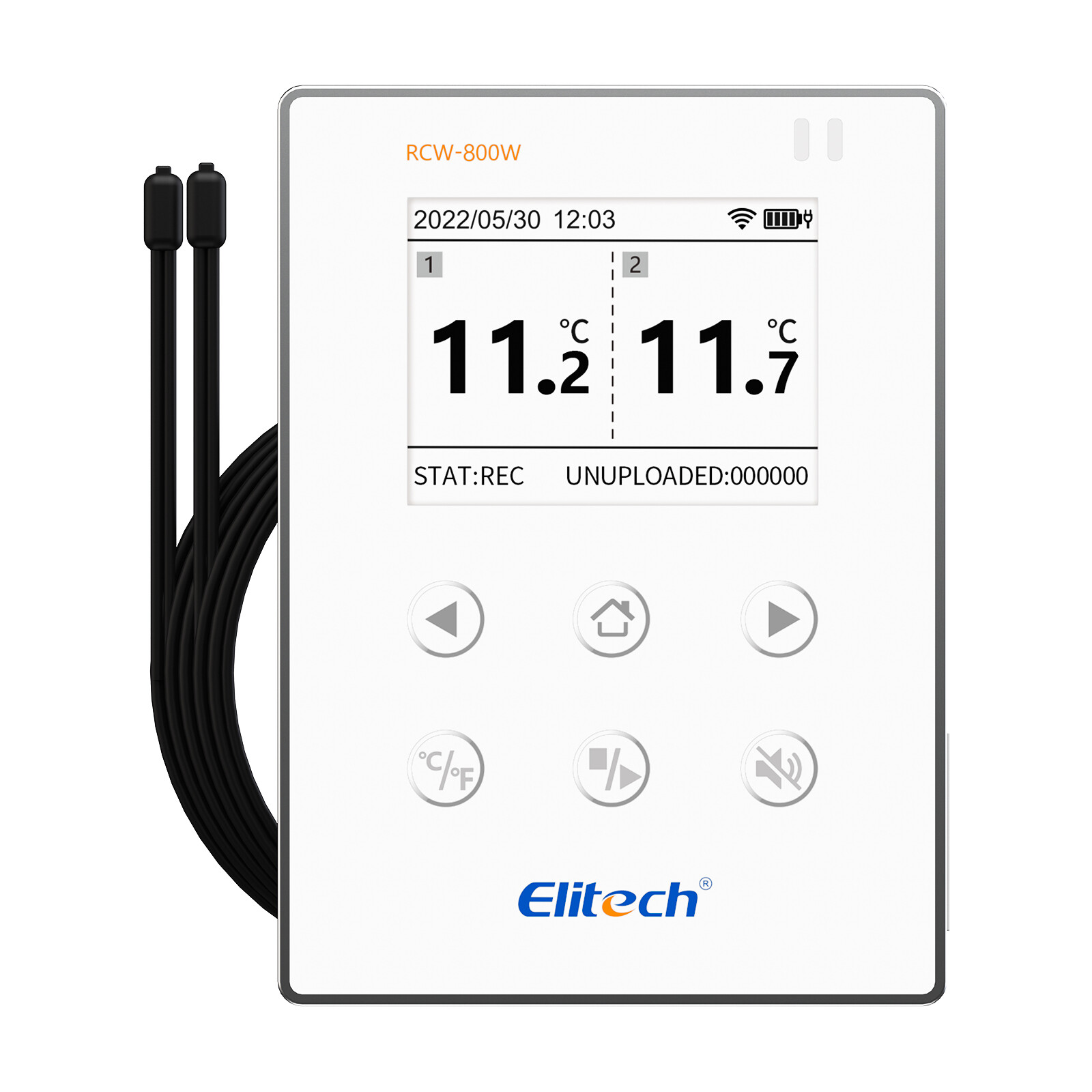 Elitech Temperature Data Logger WiFi Recorder Monitor Cloud Storage RCW-800W