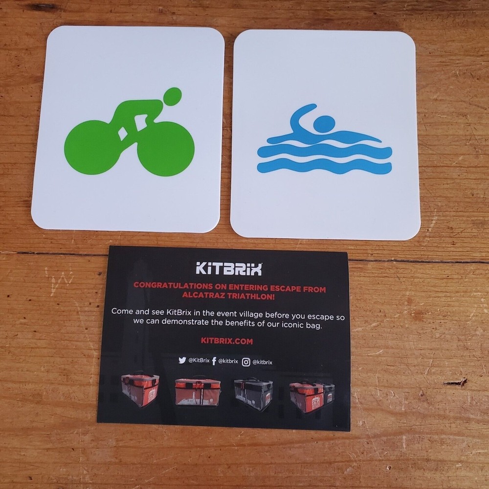 Kitbrix Bag Special Edition Escape From Alcatraz 40th Year Stackable Design Nos