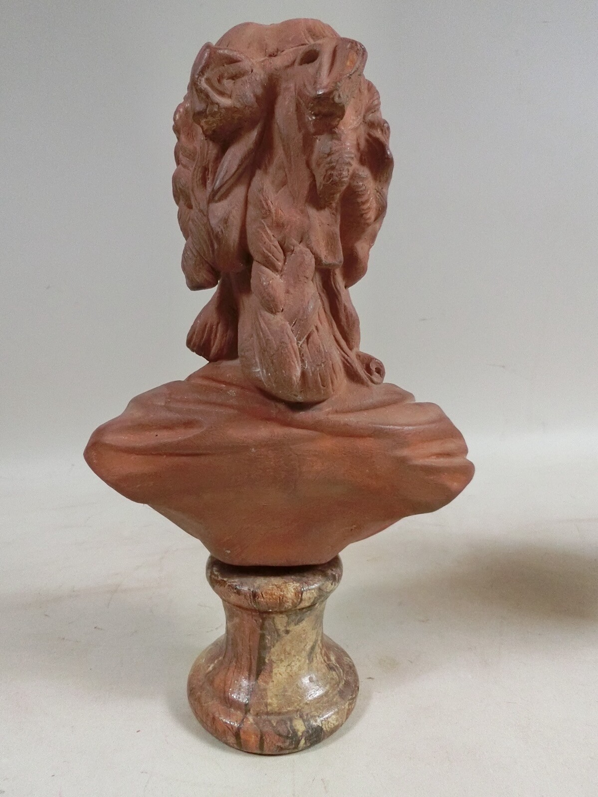 Pr Lg Louis XVI & Marie Antoinette Busts Faux Plinths French Grand Tour Interest