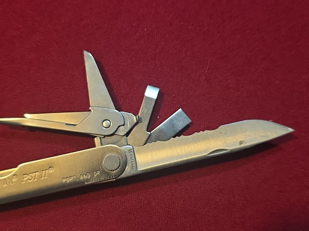 Vintage Leatherman PST II Multi-Tool, w/Nylon Sheath Nice