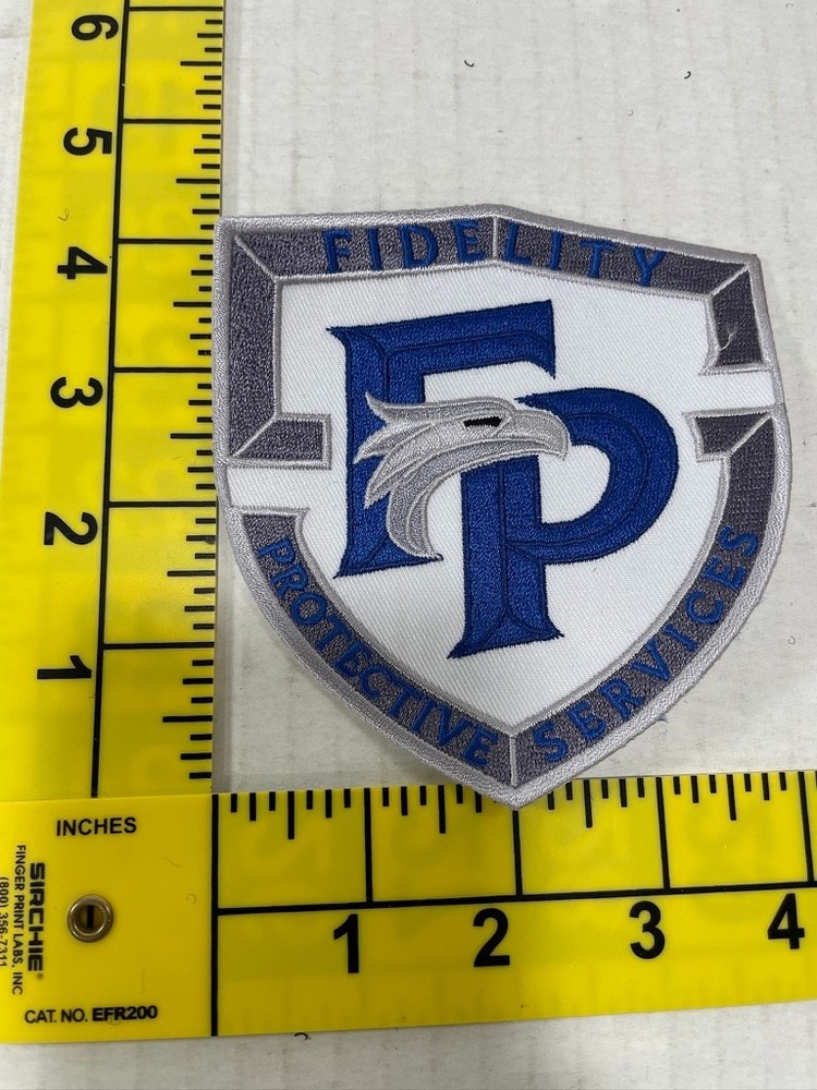 Fidelity Protective Services Shoulder patch Police obsolete