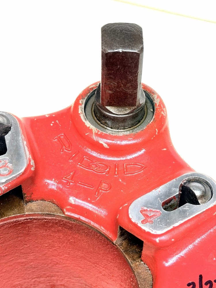 RIDGID 4P POWER THREADING/ GEARED PIPE THREADER 2-1/2" - 4" #3