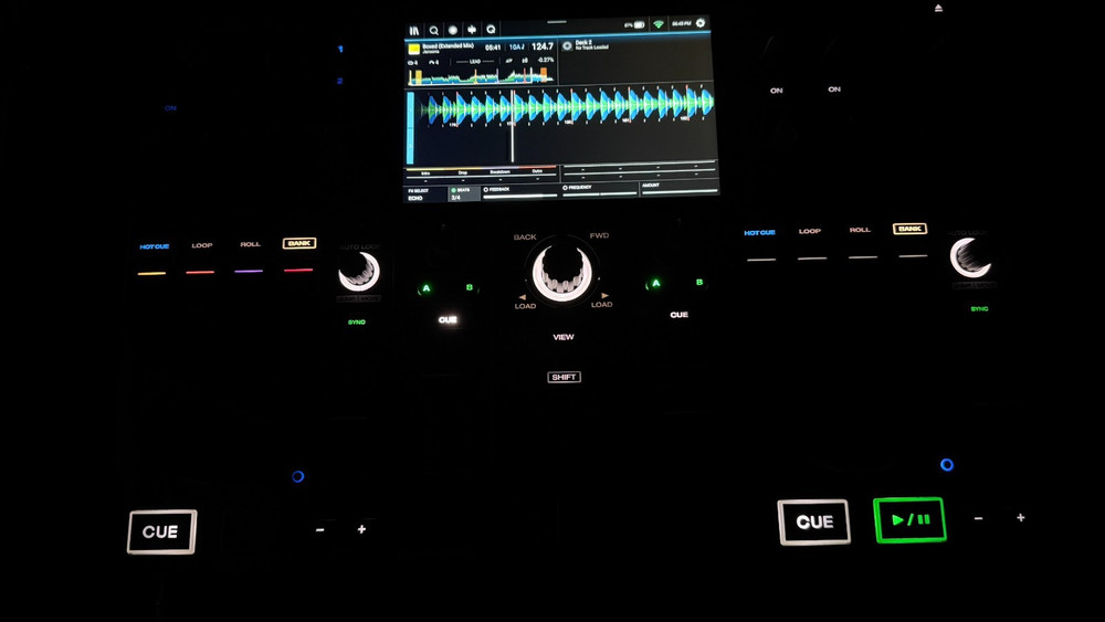 Denon DJ PRIME GO Double Deck Rechargeable Smart DJ Console w/ Sein