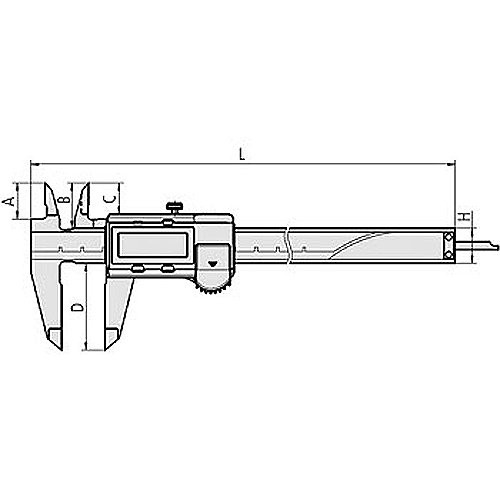 Mitutoyo 500-155-30 Advanced Onsite Sensor Absolute Scale Digital Caliper Japan