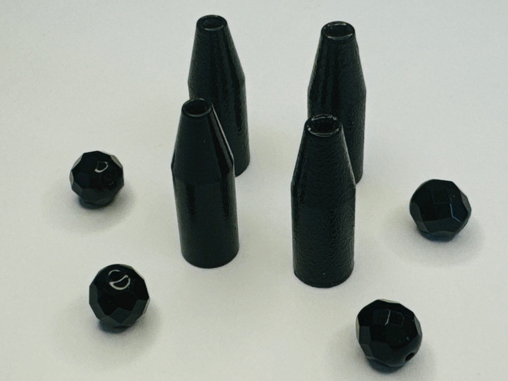 1/4 oz Brass & Glass Combo Pack- Black