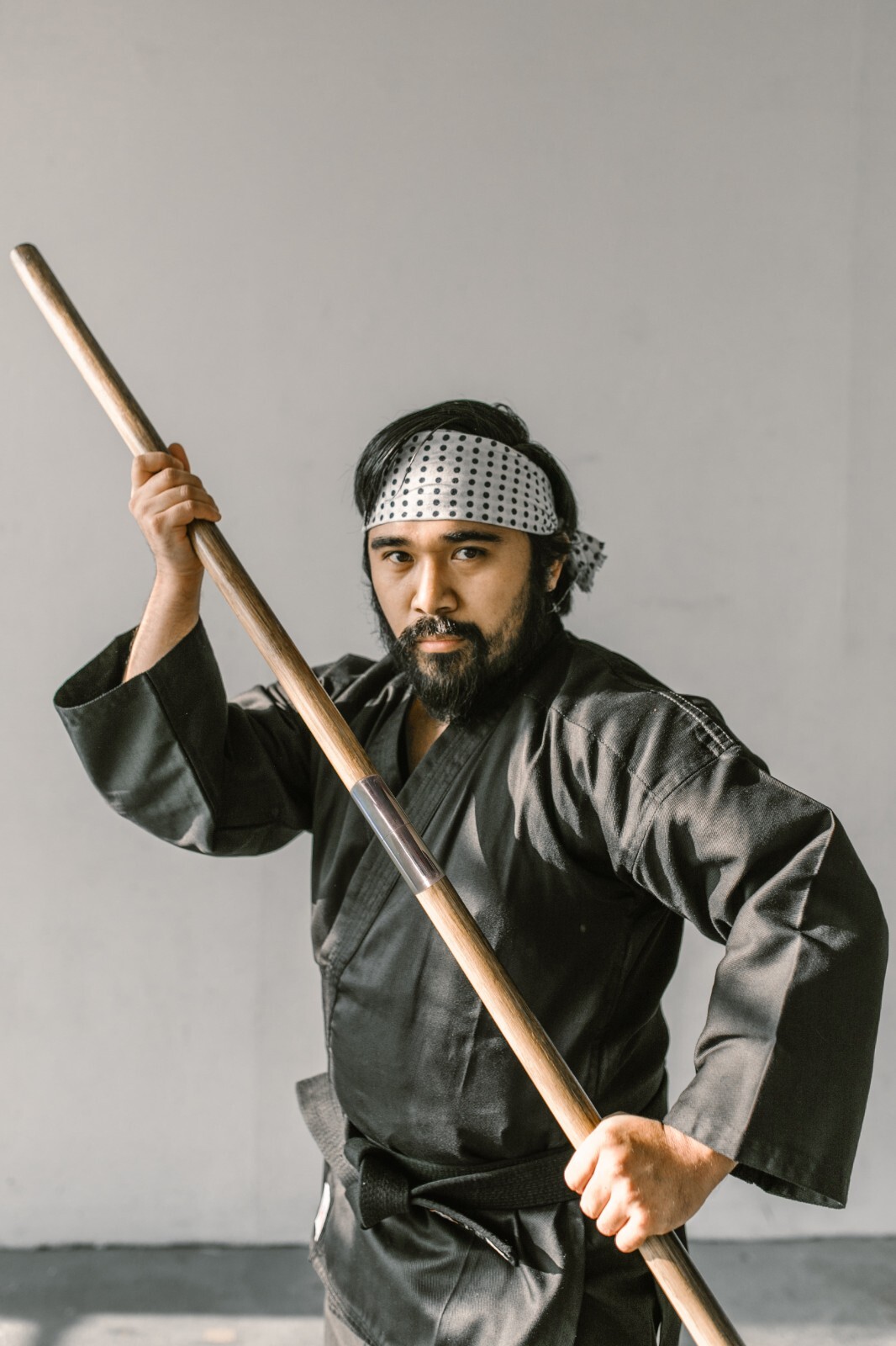 Collapsible Bo Staff made from oak wood. (4 ft)