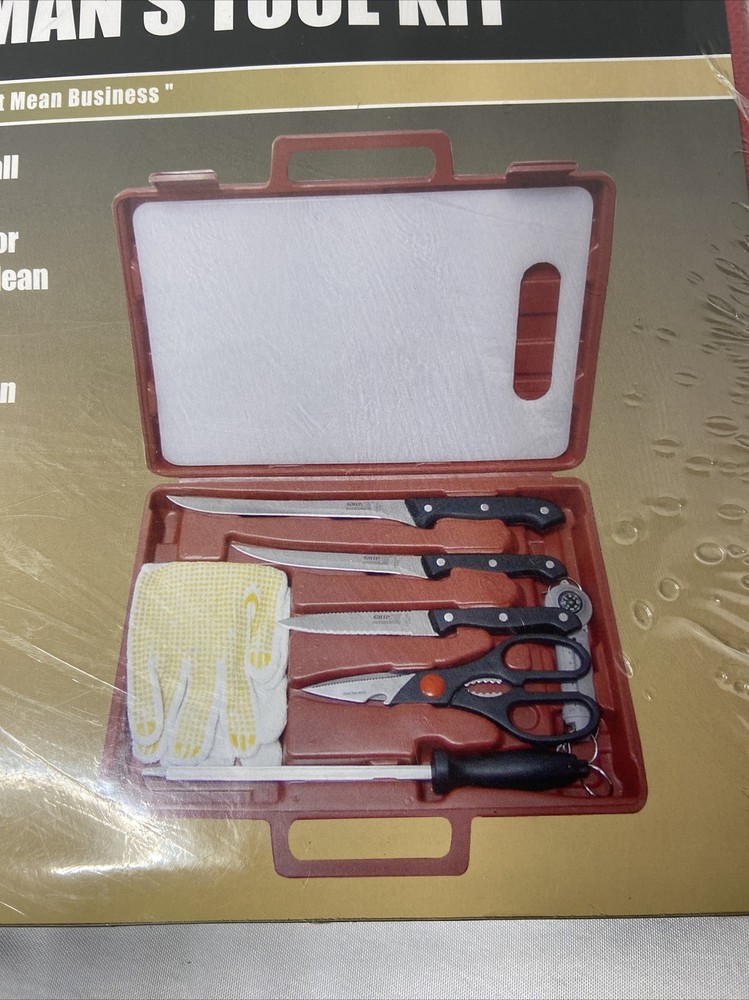 54580 GRIP 9 PC Fisherman’s Tool Kit