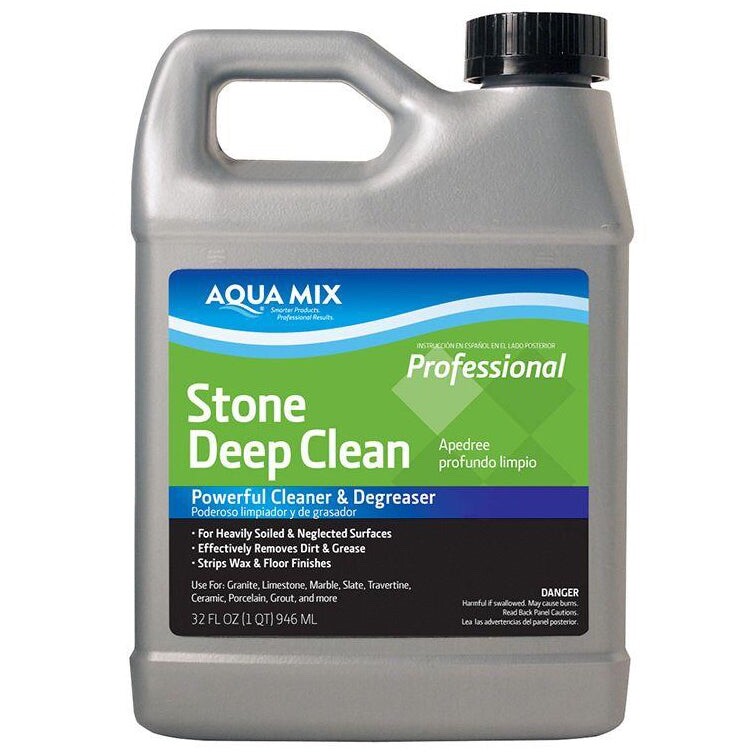 Custom Aqua Mix Stone Deep Clean - Qrt
