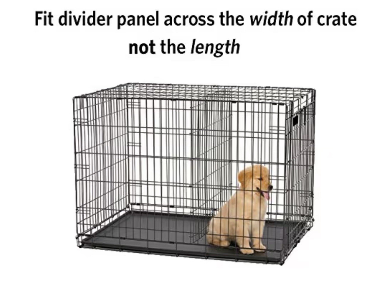 Midwest Homes Pets Dog Crate 1636, 1636DD, 1936 and 736UP, 06DP NEW DIVIDER ONLY