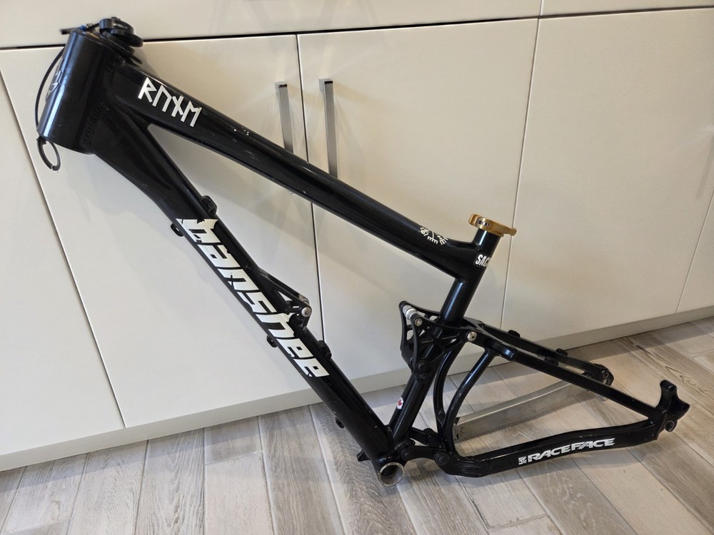 Vintage Banshee Rune Frame 16.5" Seattube