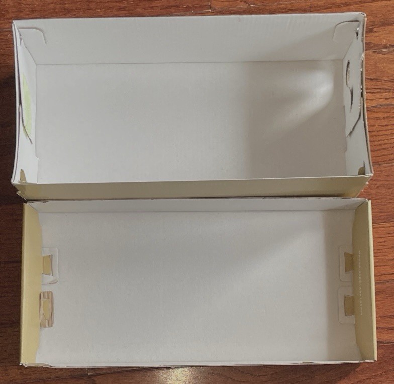 MICHAEL KORS EMPTY Shoe Box ONLY Size 8.5M Storage Organization