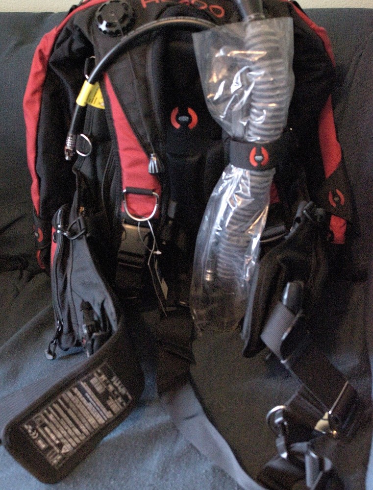 Hollis HD-200 BCD Scuba Dive Buoyancy Compensator MEDIUM