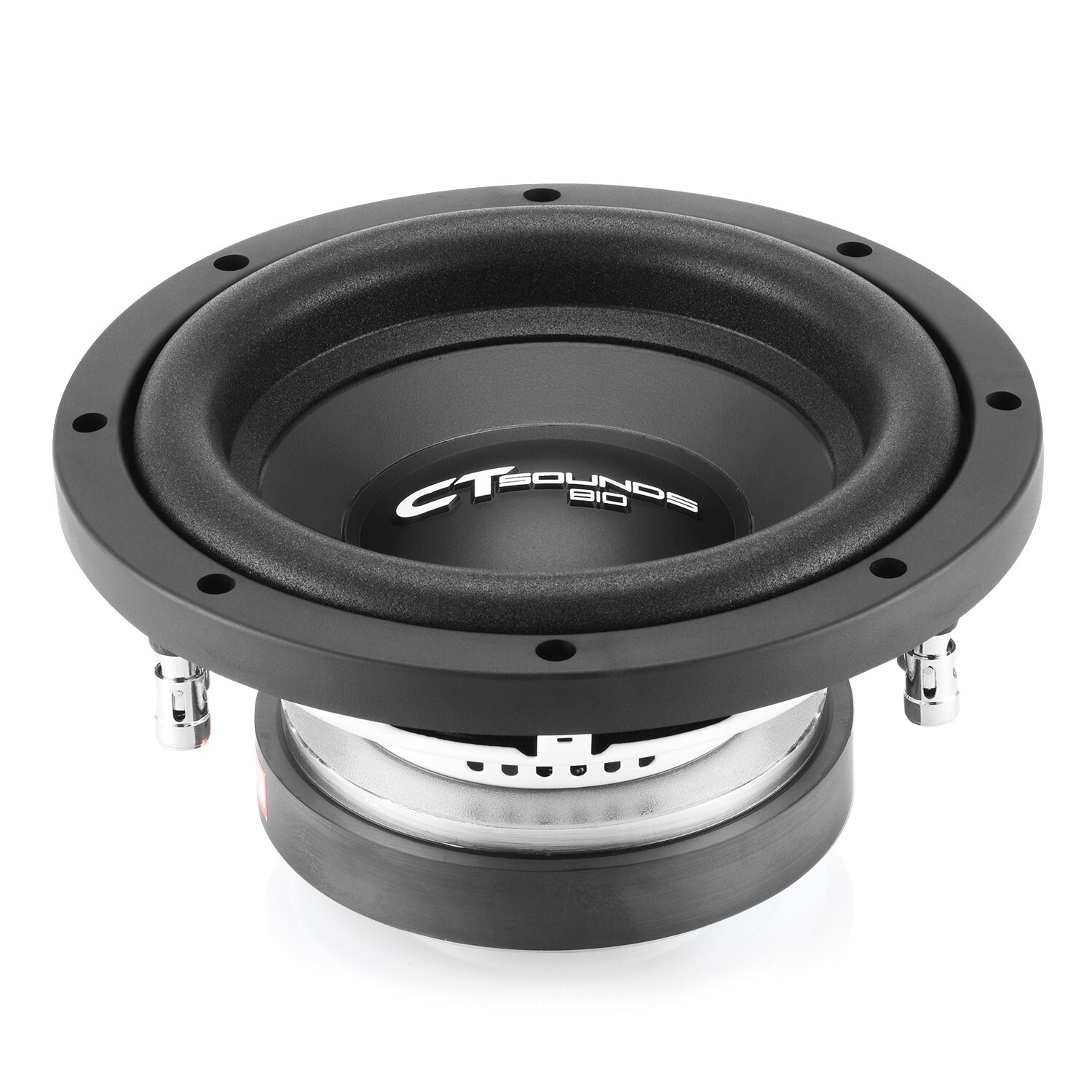 CT Sounds Bio 8” 600-Watt Dual 4-Ohm Car Subwoofer