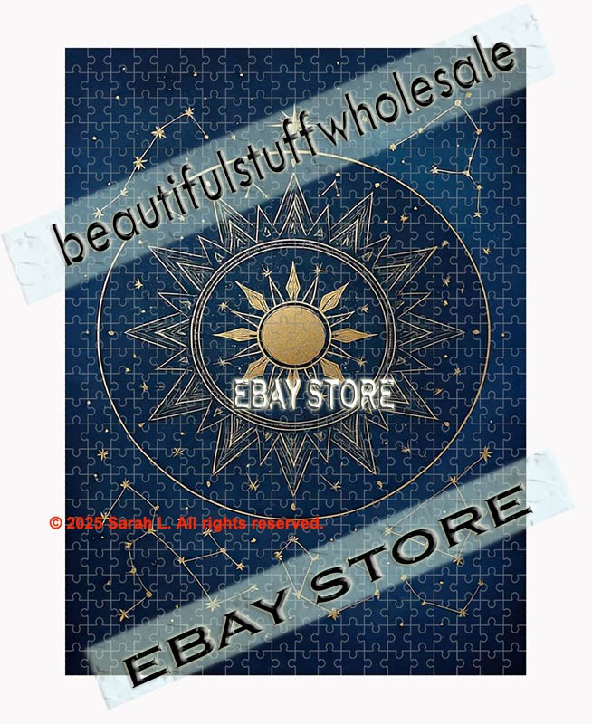 500 piece jigsaw puzzle Solar Mandala Celestial Geometry