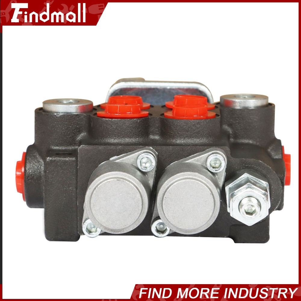 2 Spool 11GPM Hydraulic Control Valve Double Acting Tractor Loader W/Joystick