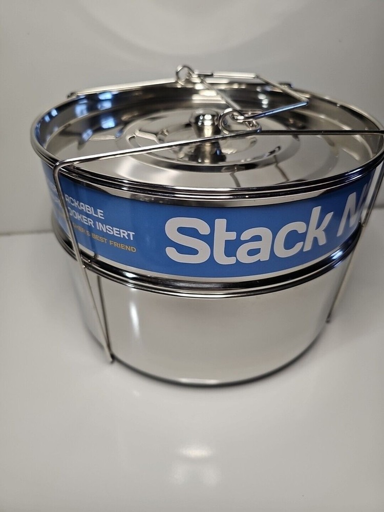 NEW STACK N' COOK 8qt PRESSURE COOKER INSERT STAINLESS STEEL SENSIBLE NEEDS