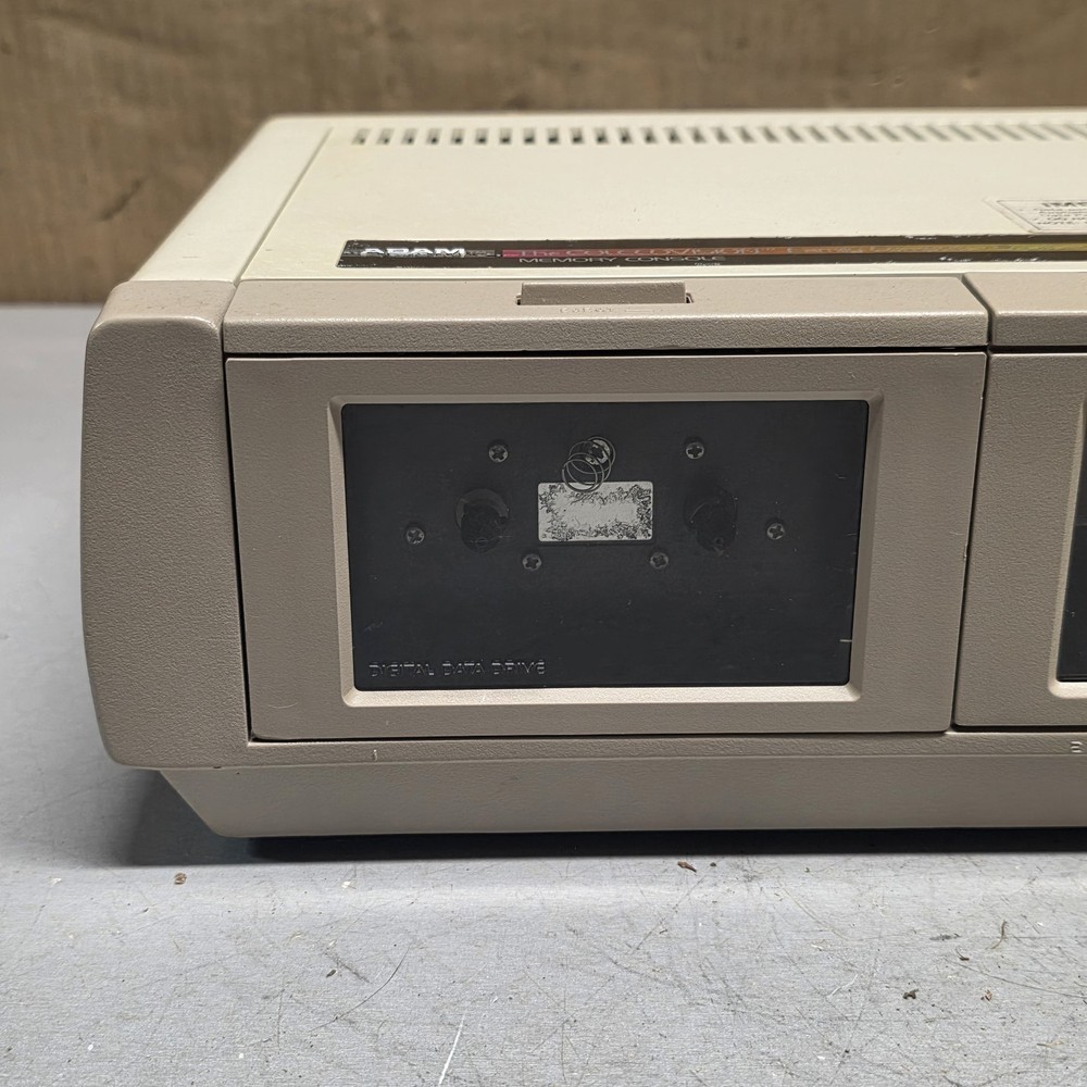 Coleco ADAM 2404CPU Computer System Memory Console Untested As-Is Rust