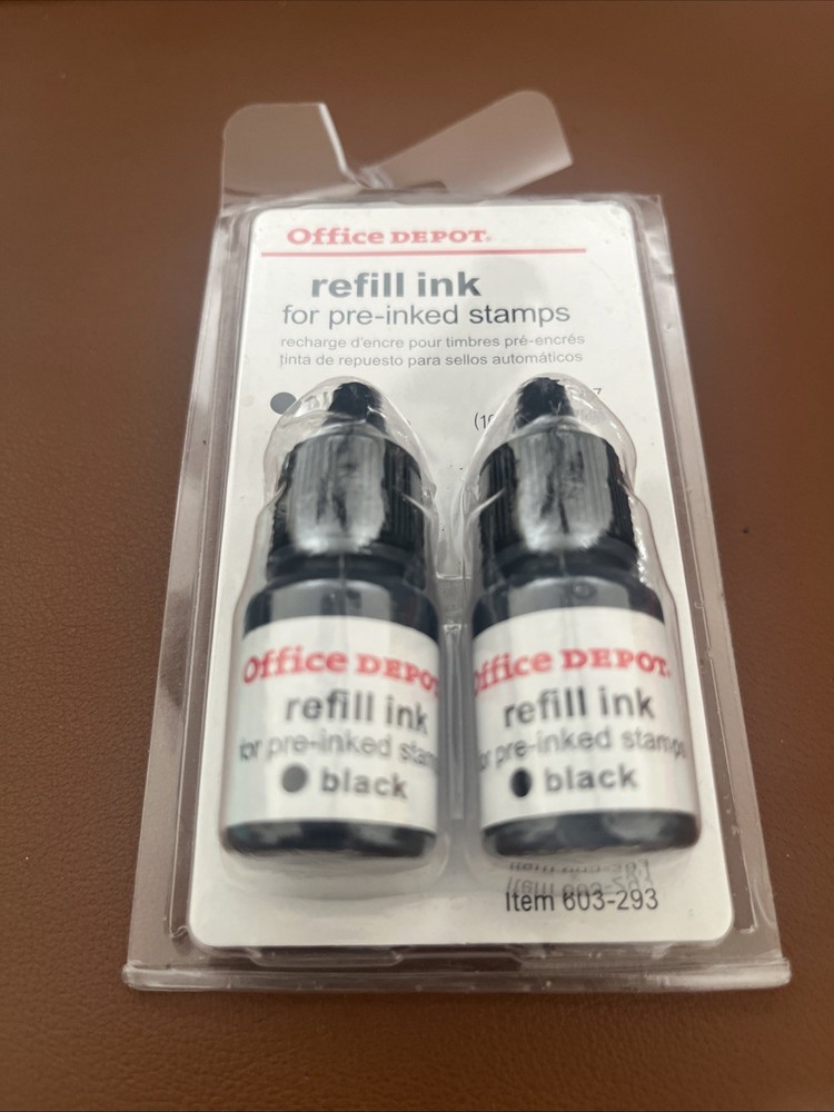 Office Depot Refill Black Ink