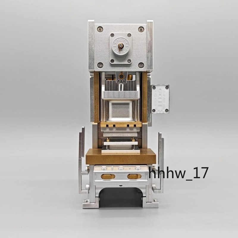 Mini Dynamic Punching Machine Stamping Machine Diecast HomeCollection Gift Model