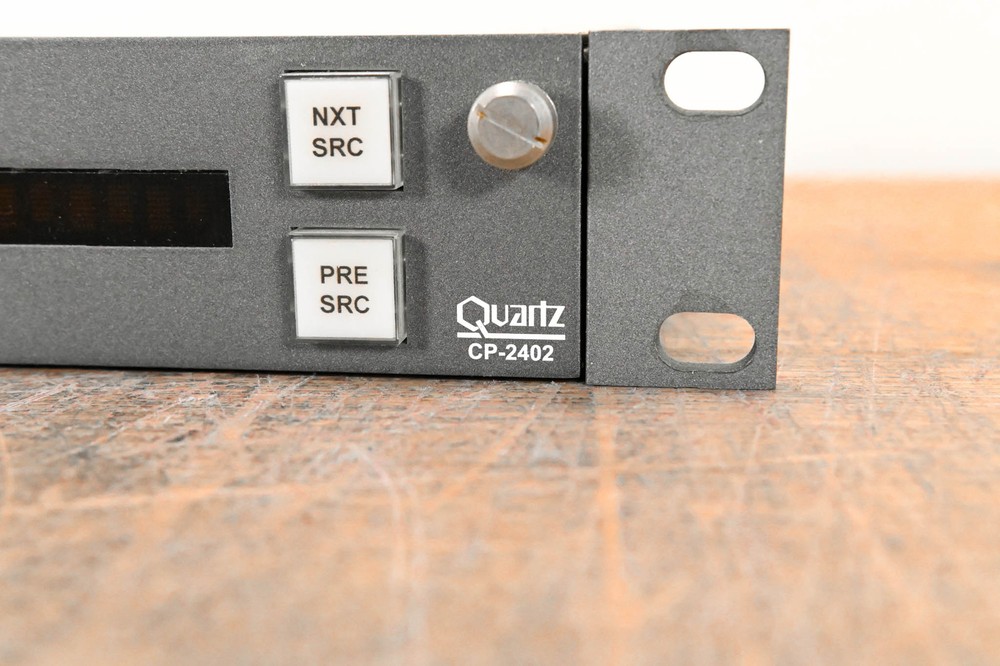 Evertz Quartz CP-2402 1RU 29-Button Remote Control Panel CG007A9
