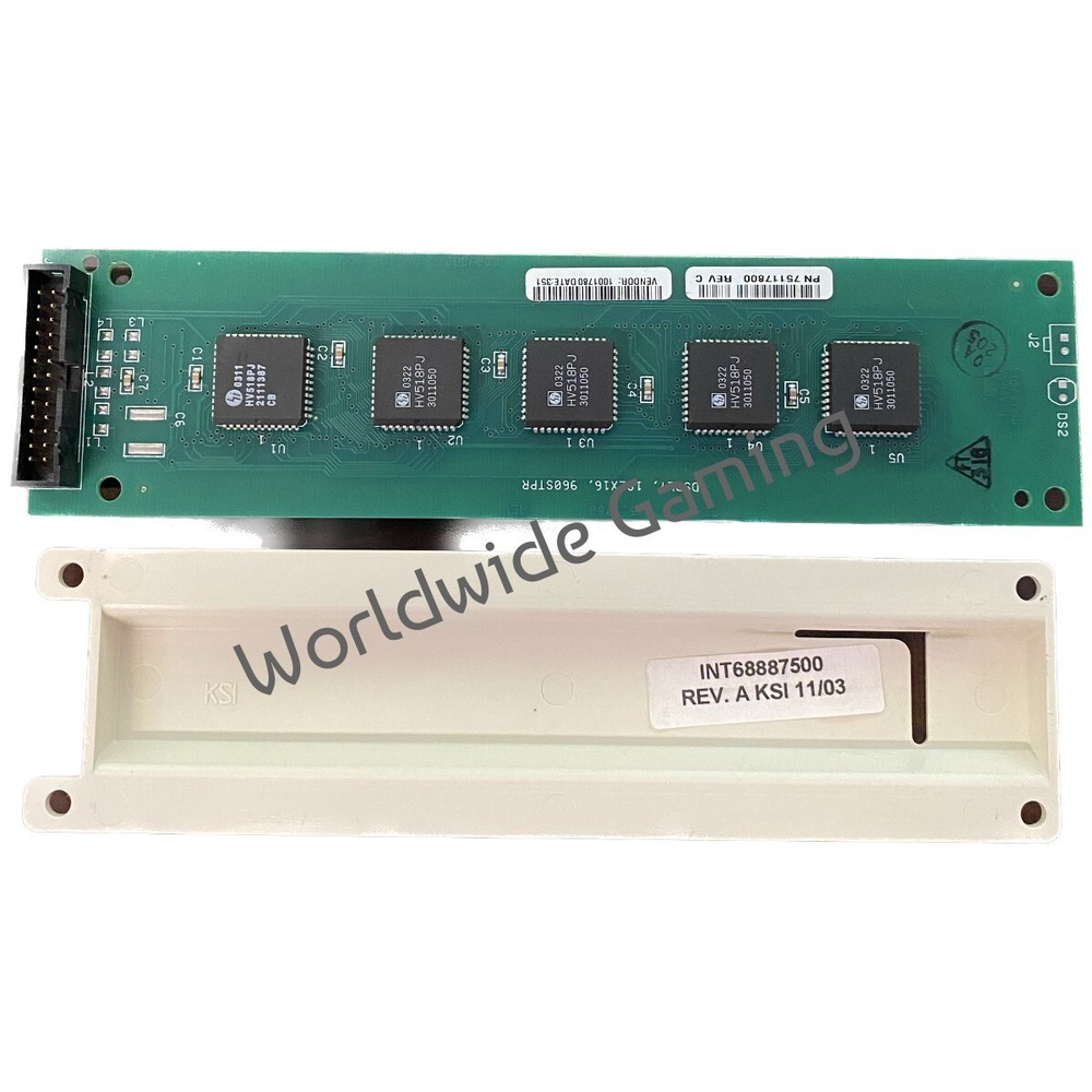 IGT S-2000 VFD Display 192x16 960STPR