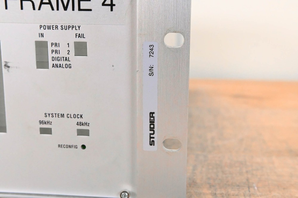 Studer D21m Modular I/O System with Madi HD Link Card CG01B09