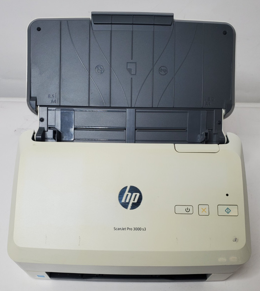 HP ScanJet Pro 3000 s3 Sheet Feed Document Scanner no AC Adapter-Tested