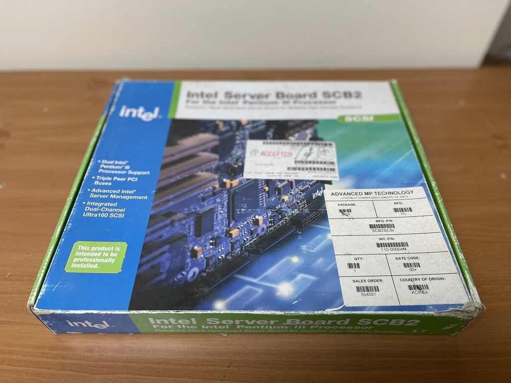 Intel SCB2 Industrial Server Board
