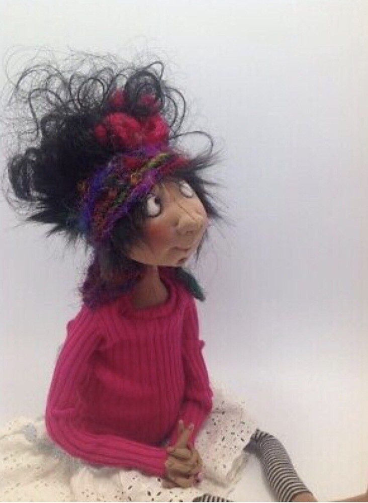 Cloth Art Doll Pattern "Poppy" by Jill Maas
