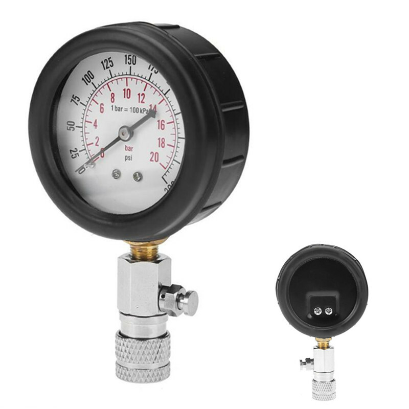 Car Diagnostic Cylinder Compressor Gauge Meter Test Pressure Compression Tester