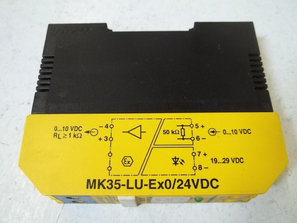 TURCK MK35-LU-EX0/24VDC ISOLATER MODULE UNMP