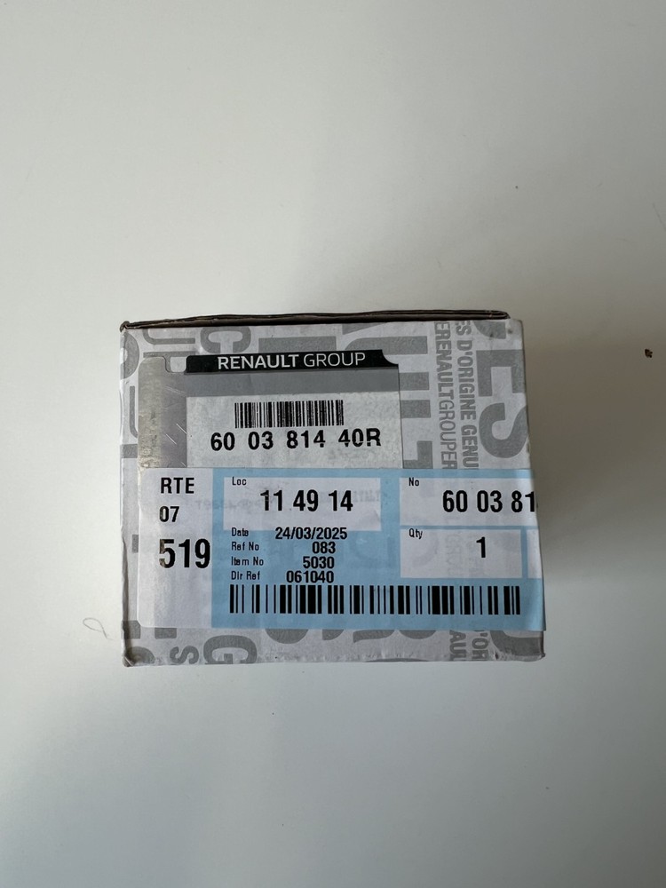 Renault Captur Front Wing Fixing Kit 60 03 814 40R