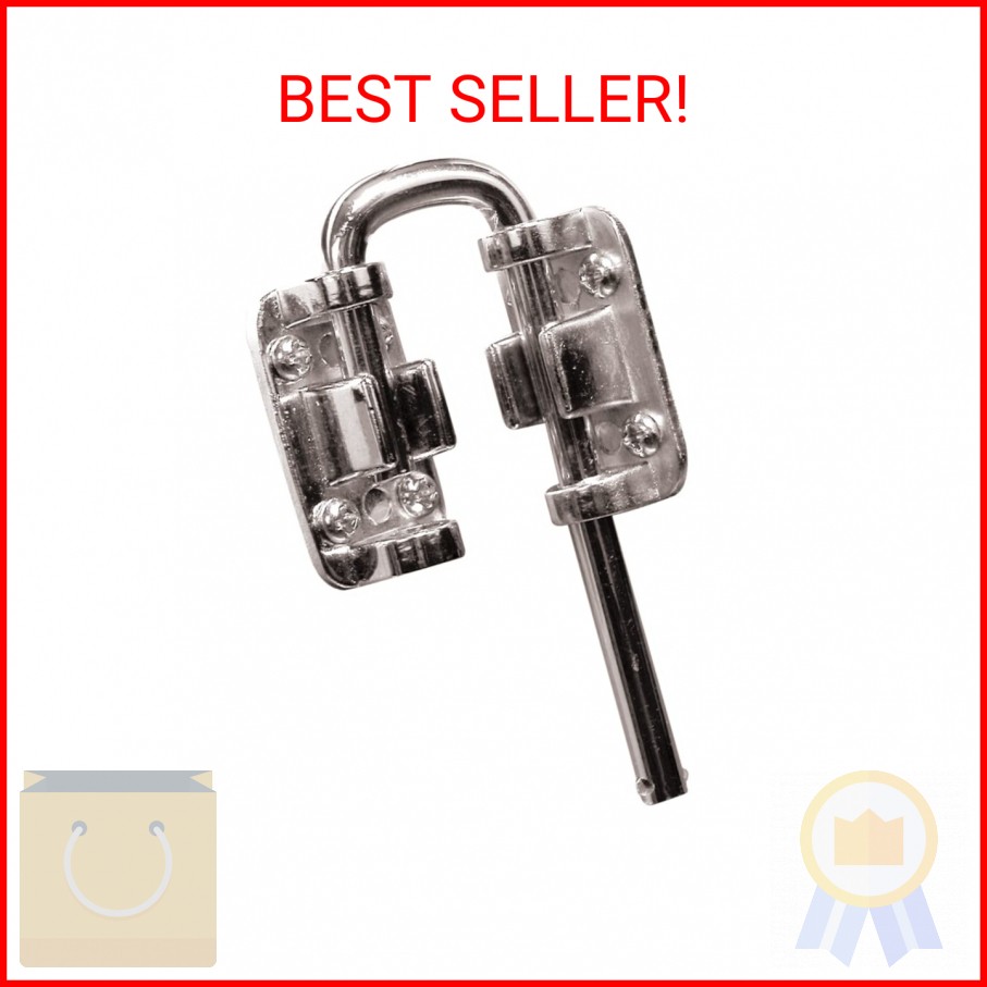 Prime-Line U 9846 Patio Sliding Door Loop Lock – Increase Home Security, Install
