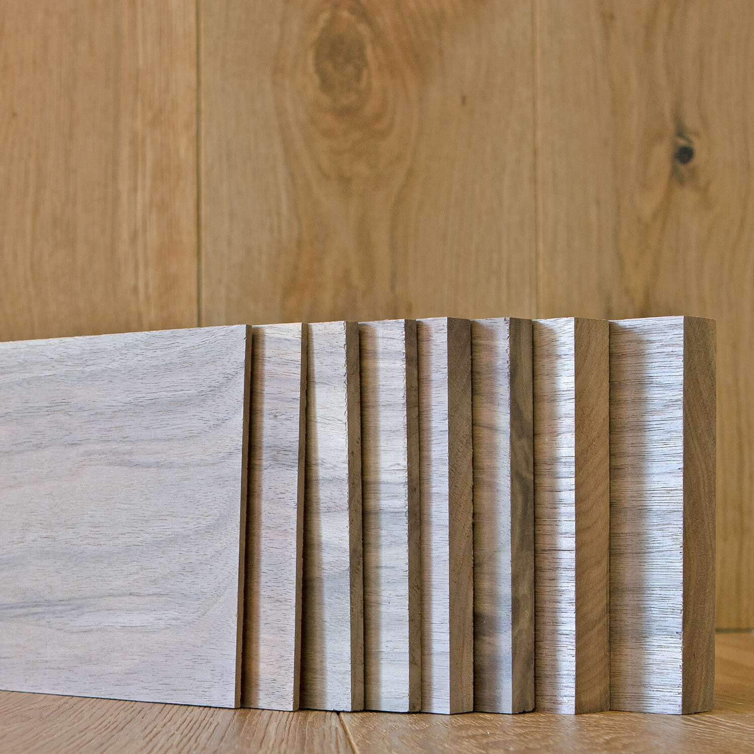 1/8", 1/4", 1/2" & 3/4" S4S Black Walnut Dimensional Lumber