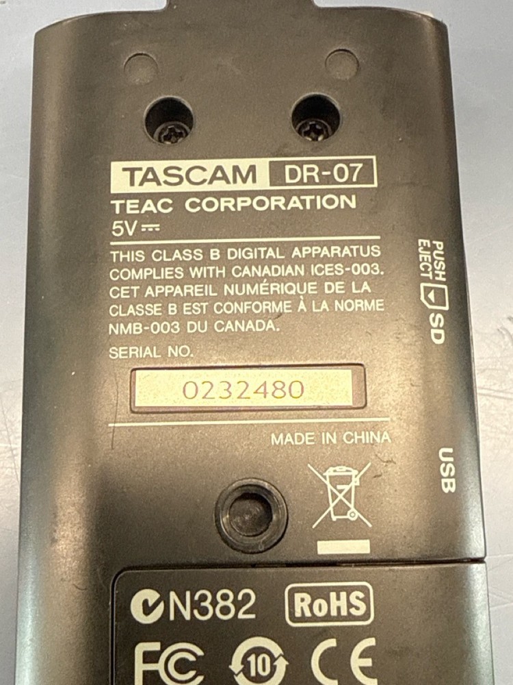 TASCAM DR-07 (GP5010369)