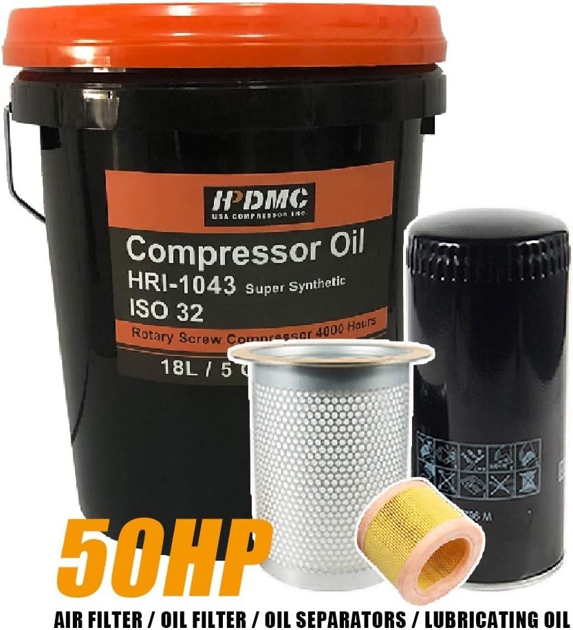 50HP Maintenance Kit Air Replacement Part Rotary Screw Air Compressor Pump