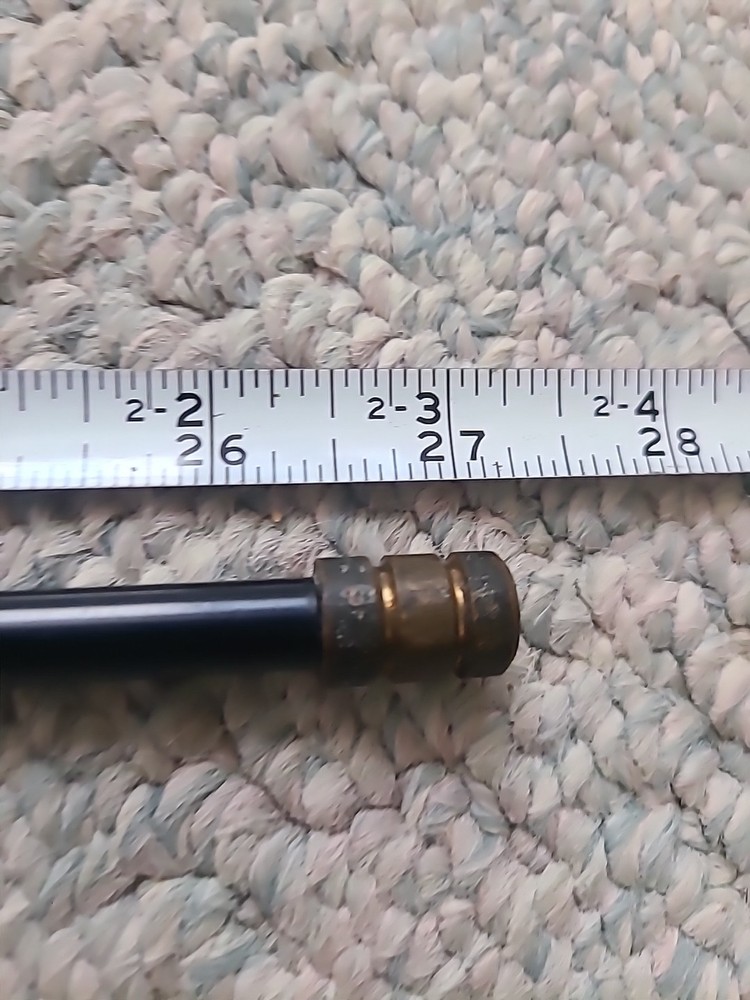 AUSTIN AND HALLECK BLACK POWDER MUZZLELOADER LOADING ROD, GOOD USED CONDITION.