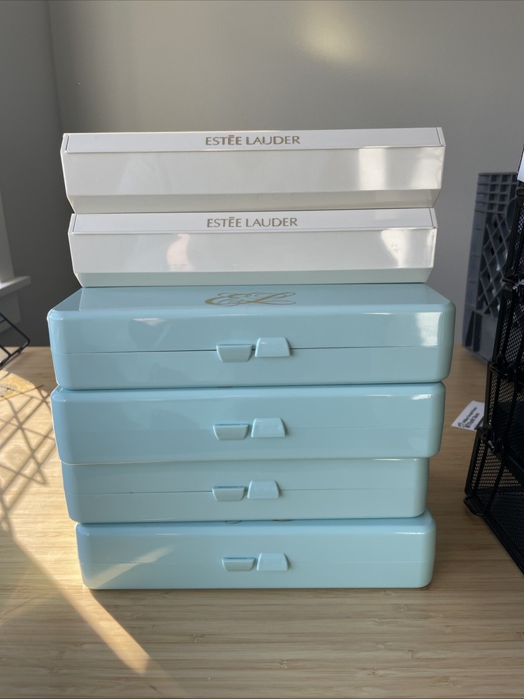 6 Vintage Estee Lauder Boxes