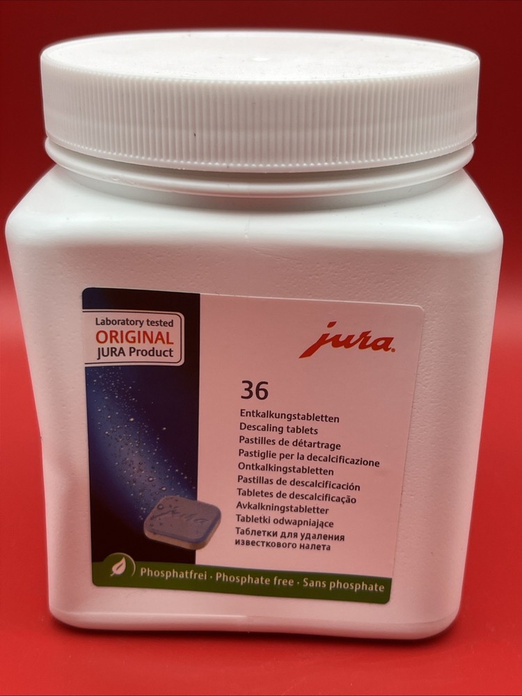 Jura 2-phase Cleaning Tablets for Fully Automatic Coffee Machines 36 tablets