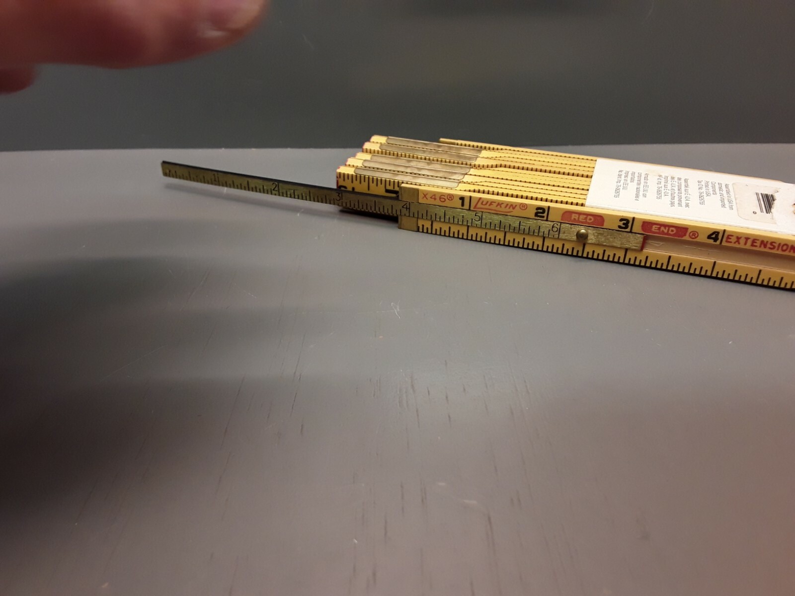 Lufkin X46 Red End Extension Wood Rule 6' NEW USA! Outside Reading