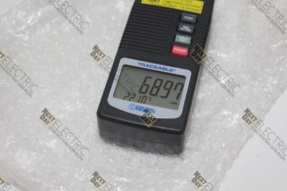 Control Company, 4087, Traceable Digital Hygrometer & Thermometer